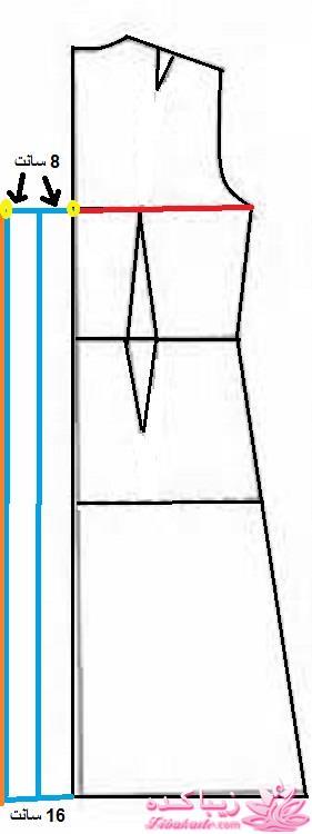 آموزش دوخت مانتو